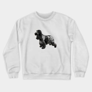 Cocker Spaniel Blue Roan Crewneck Sweatshirt